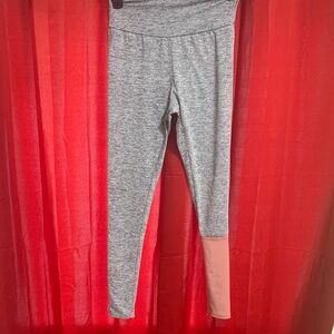 Stylish Kids Leggings in Gray and Pink